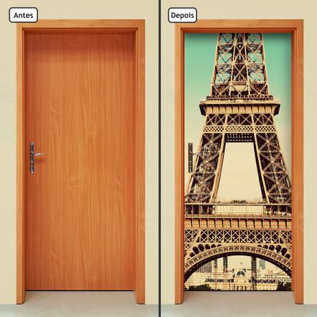 Adesivo Decorativo de Porta - Torre Eiffel - Paris - 985cnpt - Allodi Menor preço em Adesivo Decorativo de Porta - Torre Eiffel - Paris - 985cnpt - Allodi