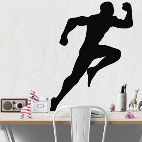 Adesivo Decorativo Esportes Grd - 1,20 x 0,80 - Runner - Duhelu visual Menor preço em Adesivo Decorativo Esportes Grd - 1,20 x 0,80 - Runner - Duhelu visual