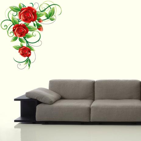 Adesivo Decorativo Floral Real 0,60x0,67m - Viniko Menor preço em Adesivo Decorativo Floral Real 0,60x0,67m - Viniko