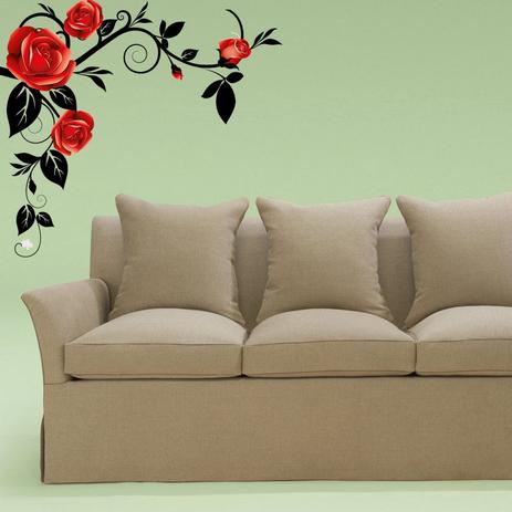 Adesivo Decorativo Floral Real 0,76x0,70m - Viniko Menor preço em Adesivo Decorativo Floral Real 0,76x0,70m - Viniko