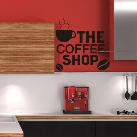 Adesivo Decorativo Gourmet Grd - 1,20 x 0,80 - Coffee Shop - Duhelu Menor preço em Adesivo Decorativo Gourmet Grd - 1,20 x 0,80 - Coffee Shop - Duhelu