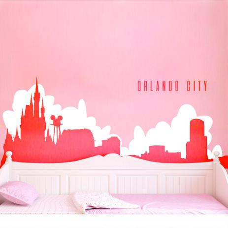 Adesivo Decorativo  Lugares Grd - 1,20 x 0,80 - Orlando - Duhelu é boa?