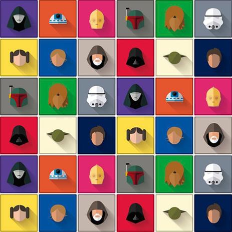 Adesivo Decorativo simulando Azulejos - Modelo 535 - Star Wars - R+ adesivos é boa?