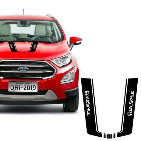 Adesivo Do Capô Ford Ecosport Freestyle 2018/20 Preto Fosco - Sportinox Menor preço em Adesivo Do Capô Ford Ecosport Freestyle 2018/20 Preto Fosco - Sportinox