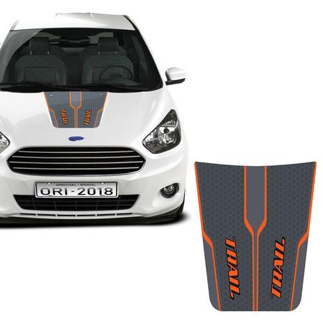 Adesivo Do Capô Ford Ka Trail 2018 Acessório Personalizado - Sportinox Menor preço em Adesivo Do Capô Ford Ka Trail 2018 Acessório Personalizado - Sportinox