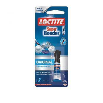 Adesivo Instantâneo Cola Super Bonder Original 1,5g Loctite Menor preço em Adesivo Instantâneo Cola Super Bonder Original 1,5g Loctite