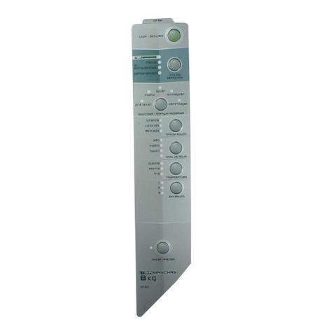 Adesivo lavadora brastemp 8 kg tira manchas bwt08c - CP PLACAS Menor preço em Adesivo lavadora brastemp 8 kg tira manchas bwt08c - CP PLACAS