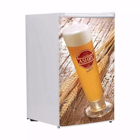 Adesivo Para Envelopamento De Frigobar Cerveja Ashby Chopp Porta 90 X 60 cm - Sunset Adesivos Menor preço em Adesivo Para Envelopamento De Frigobar Cerveja Ashby Chopp Porta 90 X 60 cm - Sunset Adesivos