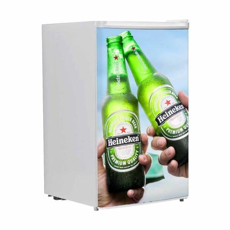 Adesivo Para Envelopamento De Frigobar Cerveja Heineken 2 Garrafas Porta 90 X 60 cm - Sunset adesivos é boa?