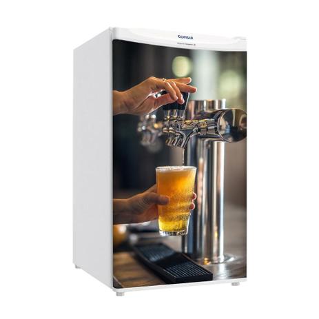 Adesivo Para Envelopamento De Frigobar Cervejeira Moderna Porta 90 X 60 cm - Sunset adesivos Menor preço em Adesivo Para Envelopamento De Frigobar Cervejeira Moderna Porta 90 X 60 cm - Sunset adesivos