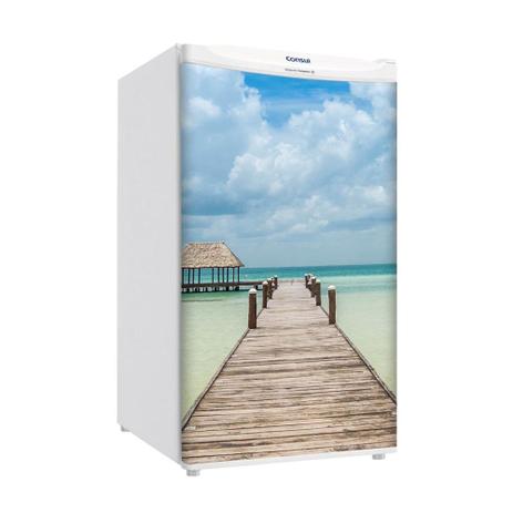Adesivo Para Envelopamento De Frigobar Pier E Cabana Porta 90 X 60 cm - Sunset adesivos Menor preço em Adesivo Para Envelopamento De Frigobar Pier E Cabana Porta 90 X 60 cm - Sunset adesivos