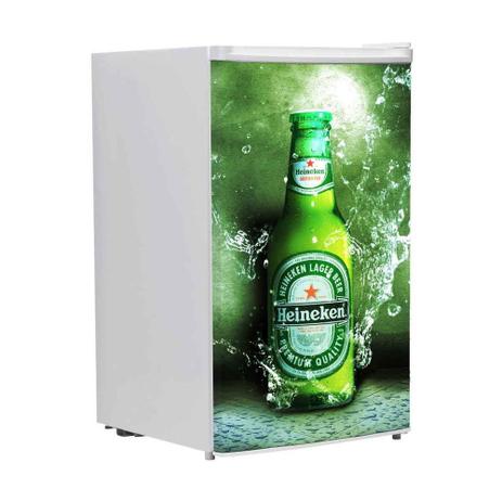Adesivo Para Frigobar Garrafa De Heineken Porta 90 X 60 cm - Sunset adesivos Menor preço em Adesivo Para Frigobar Garrafa De Heineken Porta 90 X 60 cm - Sunset adesivos