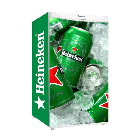 Adesivo Para Frigobar Heineken Lata De Cerveja No Gelo Mod2 Total 90 X 60 cm - Sunset adesivos Menor preço em Adesivo Para Frigobar Heineken Lata De Cerveja No Gelo Mod2 Total 90 X 60 cm - Sunset adesivos