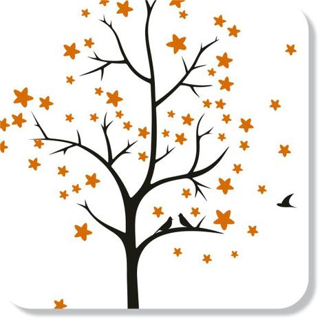 Menor preço em Adesivo Parede Árvores Estrelas - Mundo dos adesivos