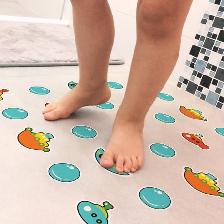 Adesivo Piso Banheiro Antiderrapante Infantil Barquinho - Quartinhos é boa?