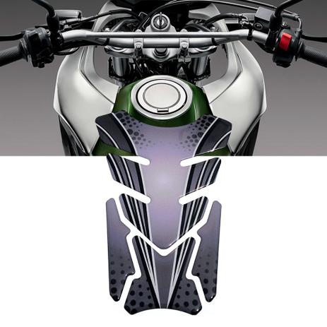 Adesivo Protetor De Tanque Tank Pad para Moto Universal Cinza Sundown - Racechrome Menor preço em Adesivo Protetor De Tanque Tank Pad para Moto Universal Cinza Sundown - Racechrome