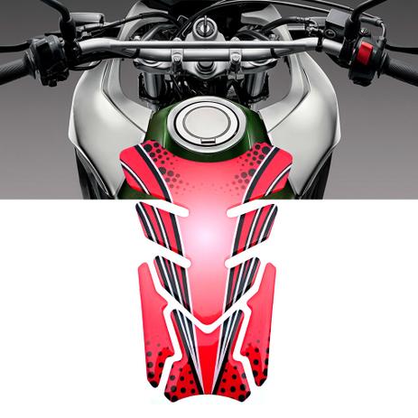 Adesivo Protetor De Tanque Tank Pad para Moto Universal Vermelho KTM - Racechrome Menor preço em Adesivo Protetor De Tanque Tank Pad para Moto Universal Vermelho KTM - Racechrome