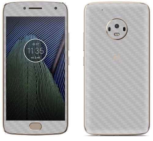 Adesivo Skin Premium - Fibra De Carbono Branco Moto G5 Plus Menor preço em Adesivo Skin Premium - Fibra De Carbono Branco Moto G5 Plus