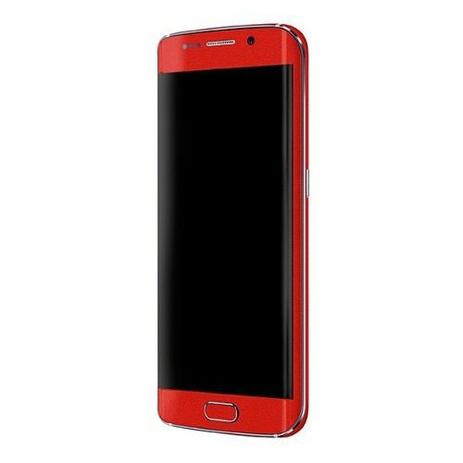 Adesivo Skin Premium Jateado Fosco Vermelho Galaxy S6 Edge Menor preço em Adesivo Skin Premium Jateado Fosco Vermelho Galaxy S6 Edge