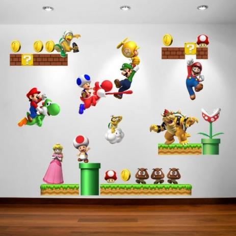Adesivo Super Mario Bros 348 R Adesivos Adesivos Magazine Luiza
