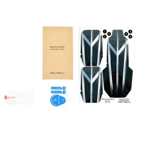Adesivos Decorativos Pgytech (CO4) para Bateria e Drone DJI Mavic Pro Menor preço em Adesivos Decorativos Pgytech (CO4) para Bateria e Drone DJI Mavic Pro