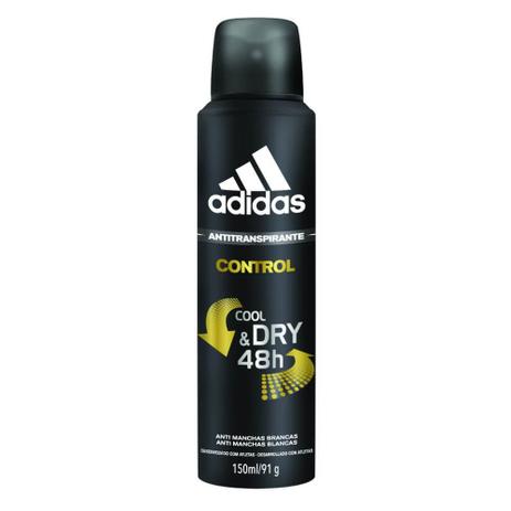 Adidas Control Masculino Desodorante Aerosol 150ml Menor preço em Adidas Control Masculino Desodorante Aerosol 150ml