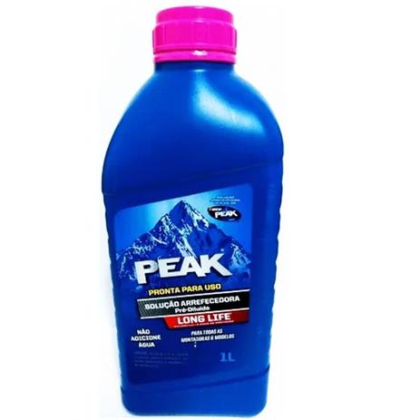 Aditivo de Radiador Peak Long Life Orgânico Coloração Rosa Pronto para Uso 1L Menor preço em Aditivo de Radiador Peak Long Life Orgânico Coloração Rosa Pronto para Uso 1L