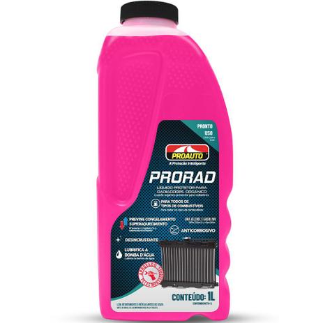 Aditivo OrgâNico Prorad Para Radiador 1 Litro - CONNECT X Menor preço em Aditivo OrgâNico Prorad Para Radiador 1 Litro - CONNECT X