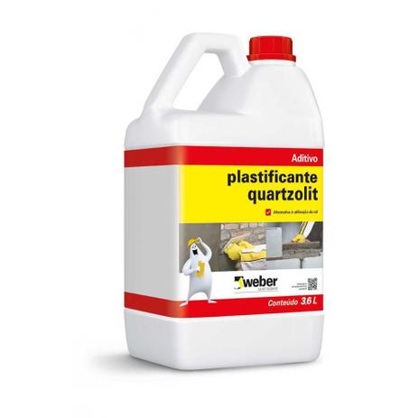 Aditivo Plastificante Quartzolit 3.6Lt - ANCHORTEC QUARTZOLIT Menor preço em Aditivo Plastificante Quartzolit 3.6Lt - ANCHORTEC QUARTZOLIT