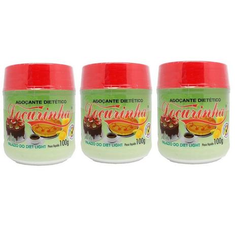 Adoçante Dietético Doçurinha - kit com 3 unidades - Palazzo do diet Menor preço em Adoçante Dietético Doçurinha - kit com 3 unidades - Palazzo do diet