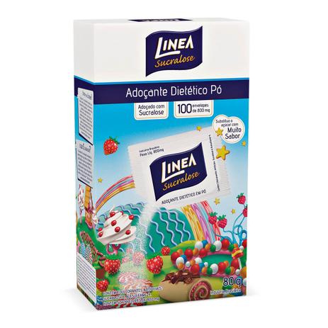 Adoçante Linea Pó 100 Envelopes de 800mg é boa?
