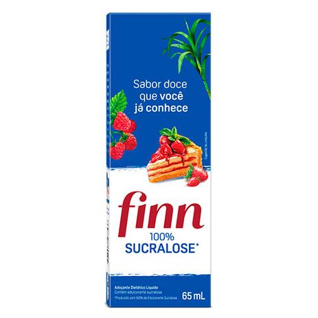 Adoçante Sucralose Finn - 65ml Menor preço em Adoçante Sucralose Finn - 65ml