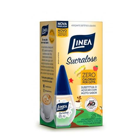 Adoçante Sucralose Líquido Linea 25ml Menor preço em Adoçante Sucralose Líquido Linea 25ml