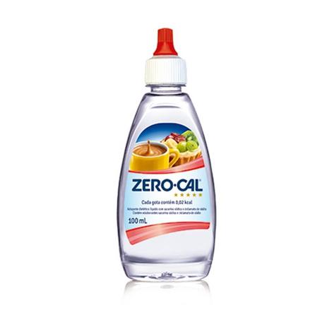 Adoçante Zero-Cal Líquido Ciclamato - 100ml - Zero cal Menor preço em Adoçante Zero-Cal Líquido Ciclamato - 100ml - Zero cal