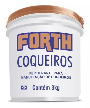 Adubo/ Fertilizante Forth para Coqueiros Completo e Balanceado 3 Kg é boa?