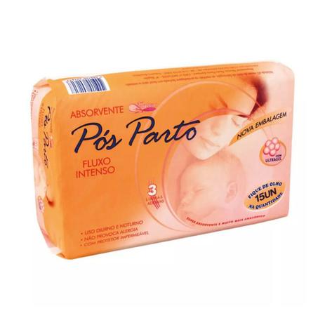 Adultcare Absorventes Pós Parto C/15 Menor preço em Adultcare Absorventes Pós Parto C/15
