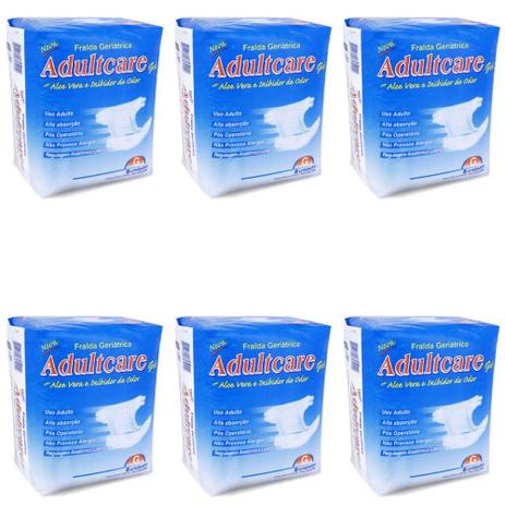 Adultcare Fralda Geriátrica G C/8 (Kit C/06) Menor preço em Adultcare Fralda Geriátrica G C/8 (Kit C/06)