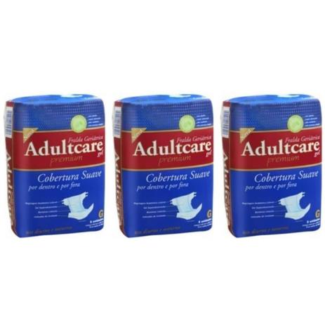 Adultcare Premium Fralda Geriátrica G C/8 (Kit C/03) Menor preço em Adultcare Premium Fralda Geriátrica G C/8 (Kit C/03)
