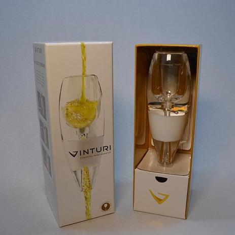 Aerador Decantador para Vinho Branco Vinturi Magic Essential Branco - Venturi Menor preço em Aerador Decantador para Vinho Branco Vinturi Magic Essential Branco - Venturi