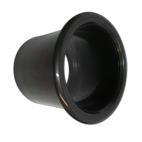 Aero Duto Acabamento Fiamon - 4” - Plástico - Preto Menor preço em Aero Duto Acabamento Fiamon - 4” - Plástico - Preto