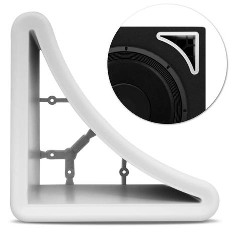 Aero Duto Triangular Fiamon para Caixa Dutada 3” Branco - Fiamon sound componentes Menor preço em Aero Duto Triangular Fiamon para Caixa Dutada 3” Branco - Fiamon sound componentes