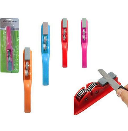 Afiador / amolador de faca/tesoura 19,5cm colors - Fu Xing é ruim? Afiador / amolador de faca/tesoura 19,5cm colors - Fu Xing é boa?