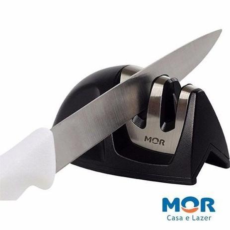 Afiador Amolador De Facas 9,5cm x 5cm Mor Menor preço em Afiador Amolador De Facas 9,5cm x 5cm Mor