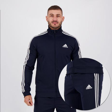 agasalho adidas azul marinho