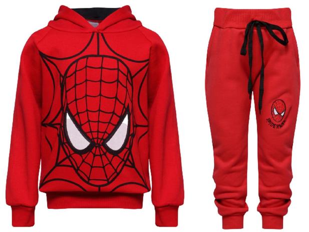 Agasalho Moletom Conjunto Blusa e Calça Homem Aranha Spider Man - Megalupe Modas Menor preço em Agasalho Moletom Conjunto Blusa e Calça Homem Aranha Spider Man - Megalupe Modas