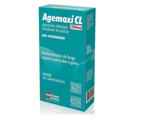 Agemoxi cl 250mg - 10 comprimidos - Antibióticos - Agener união Menor preço em Agemoxi cl 250mg - 10 comprimidos - Antibióticos - Agener união