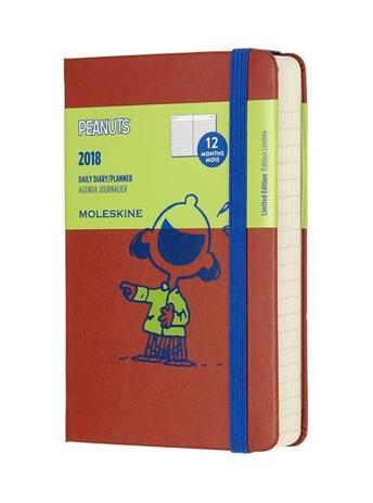 Agenda de Bolso 2018 - Diária Peanuts de 12 Meses - Laranja Coral - Moleskine brasil Menor preço em Agenda de Bolso 2018 - Diária Peanuts de 12 Meses - Laranja Coral - Moleskine brasil