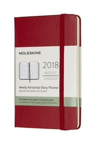 Agenda de Bolso 2018 - Semanal 12 Meses - Vermelho Escarlate - Moleskine brasil Menor preço em Agenda de Bolso 2018 - Semanal 12 Meses - Vermelho Escarlate - Moleskine brasil