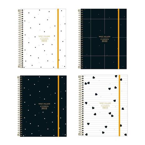 Agenda planner espiral semanal West Village 2022- Tilibra Menor preço em Agenda planner espiral semanal West Village 2022- Tilibra