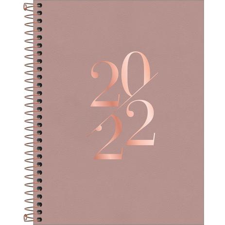 Menor preço em Agenda Tilibra  Espiral Executiva Vanilla 2022